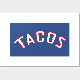 Tacos & Baseball Posters and Art